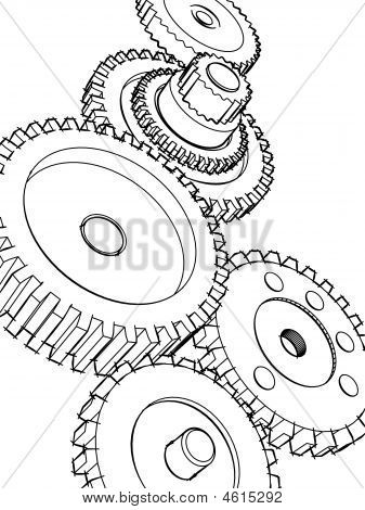 clockwork gears drawing - Google Search Engine Tattoo Mechanical, Motorbike Engine, Gear Drawing, Engine Tattoo, Steampunk Drawing, Gear Tattoo, Mechanic Tattoo, Skull Stencil, Clock Gears