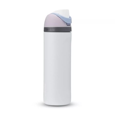 Owala 24oz Freesip Stainless Steel Water Bottle - Alpine Sport : Target Owala Water Bottle Purple, Glossier Water Bottle, Alola Water Bottle, Cute Owala Water Bottle, Aesthetic Owala Water Bottle, Owala Bottle, Bday Basket, Water Bottle Aesthetic, Dorm Things