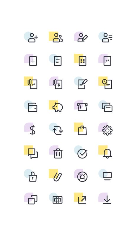 Icon Styles Design, Website Icon Design, Iconography Style, Website Icon, Icon Set Design, Buy Icon, Icon Design Inspiration, Icon Style, Simple Icon