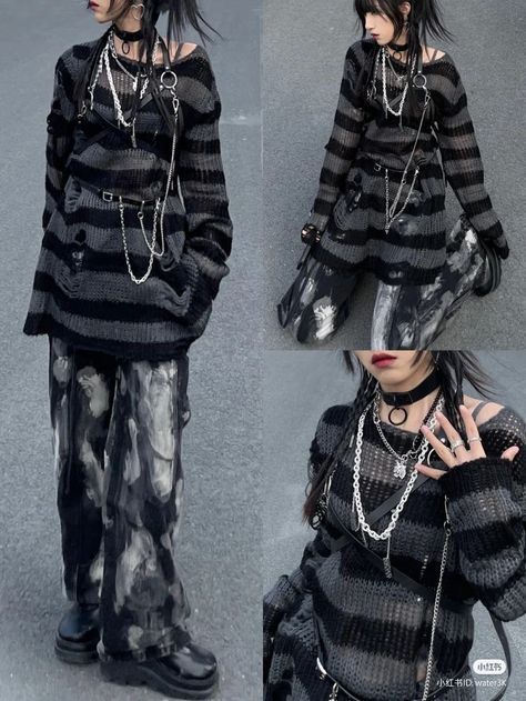 Alt Outfits, New Rock, Alt Fashion, Swaggy Outfits, Mode Inspo, Goth Outfits, Alternative Outfits, Grunge Style, Inspired Outfits