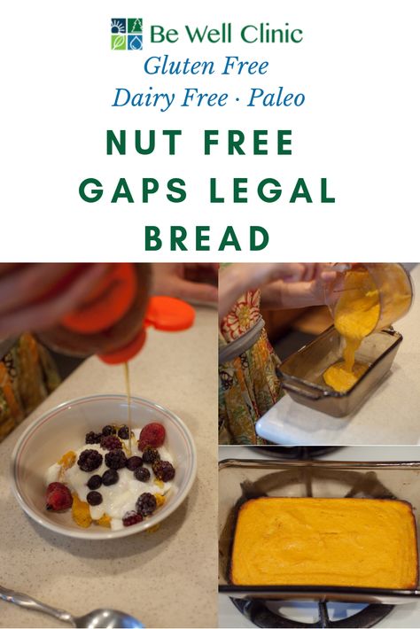 Gaps Bread, Full Gaps Diet Recipes, Butternut Squash Bread, Squash Bread, No Bread Diet, Healthy Gut Recipes, Gaps Recipes, Cut Butternut Squash, Gaps Diet