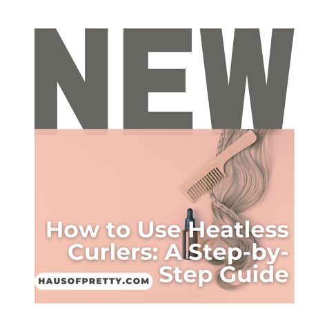 ✨ Effortless Curls, No Heat Needed! ✨

Ready to ditch the heat and still get gorgeous, bouncy curls? 💁‍♀️🔥 Kelsey Morey, owner of Haus of Pretty, has you covered with her step-by-step guide to using heatless curlers!

💡 From prepping your hair to waking up with flawless waves, this guide has all the tips you need for healthy, damage-free styling this winter. Bonus: It’s perfect for those cozy nights in! 🕯️❄️ Robe Curls, Alex Gaboury, Foam Curlers, Effortless Curls, Curling Rods, Heatless Curlers, Teasing Comb, Heatless Hair, Curls No Heat