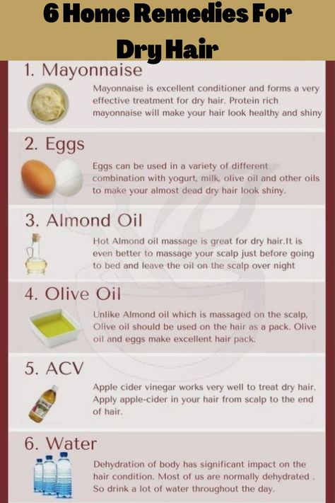 6 home remedies for dry hair. Follow us @causetocure for daily haircare tips. #haircare #hair #haircaretips #hairgrowth #remedies #shampoo #conditioner #causetocure Home Made Conditioner For Hair, Home Remedy For Dry Hair, Remedies For Dry Hair, Hair Care Routine Daily, Haircare Tips, Hair Care Remedies, Hair Care Growth, Shampoo Conditioner, Hair Care Routine