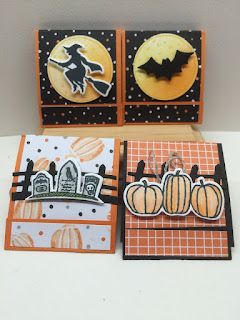 Paper Crafts Halloween, Halloween Treat Holders, Handmade Party Favors, Halloween Treat Boxes, Halloween Paper Crafts, Owl Punch, Halloween Cards Handmade, Treat Holders, Fall Scrapbook