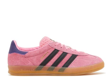 PRICES MAY VARY. Rubber sole Adidas Gazelle Indoor, Adidas Samba Outfit, Pink Core, Samba Outfit, Sneaker Stores, Pink Adidas, Best Sneakers, Adidas Gazelle, Adidas Samba