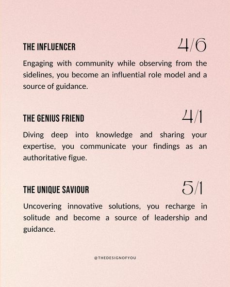 Let’s dive into the Profiles in Human Design! Your Profile in Human Design is your personality archetype and the role you are meant to play in this lifetime✨ Understanding your profile provides you with valuable insights into your unique qualities and life path! There are 12 unique profile combinations made from 6 numbers that are called lines in HD! If you don’t know your profile, comment MYCHART and I will send you the link to look up your chart on my website! Swipe to learn more about... Need Motivation Human Design, Shores Human Design, Personality Archetypes, Gene Keys, Human Design System, Design 101, Need Motivation, Design 2023, My Signature