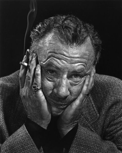 American writer who was awarded the 1962 Nobel Prize in Literature, John Steinbeck’s classic works include “Cannery Row”, “Of Mice and Men”, and “The Grapes of Wrath”. Pulitzer Prize Photography, Famous Portrait Photographers, The Grapes Of Wrath, Yousuf Karsh, Egyptian Painting, Countryside Paintings, Grapes Of Wrath, Le Cri, French Paintings