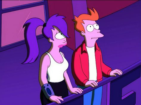 Fry X Leela, Leela And Fry, Fry And Leela, Leela Futurama, Watching The Stars, Futurama, Art Inspo, Sonic The Hedgehog, Ships