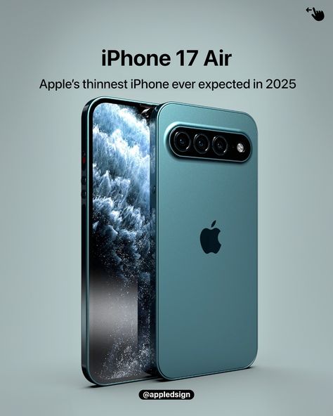 iPhone 16 and iPhone 16 Pro haven’t even been released yet and I already can’t wait for the new and redesigned iPhone 17 “Air”! Are you upgrading this year or next year? ______ Concept: @phone_industry_ ______ #iphone17 #iphone17slim #iphone17air #iphone17pro #refinedsign I Phone 16 Pro, Iphone Concept, Iphone 17, Diy Resin Phone Case, Saraswati Mata, Buy Gold And Silver, Photo Album Design, 2025 Vision, Diy Resin