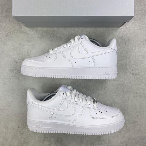 Brand new air force ones - Depop Nike Sets, Nike Trainers, Nike Air Force 1 07, Air Force Ones, White Trainers, Nike Air Force 1, White Sneakers, Mens Trainers, Sneaker Head