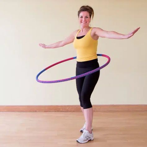 Of all the things that TikTok makes you buy, the weighted hula hoops may be worth your money. I’ve been using a weighted hula hoop for 15 years and I am here to tell you they are both fun and effective. Weighted Hula Hoop, Weighted Hula Hoops, Chris Freytag, Hula Hoops, Abdominal Exercises, Hula Hoop, I Am Here, Get In Shape, Get Healthy