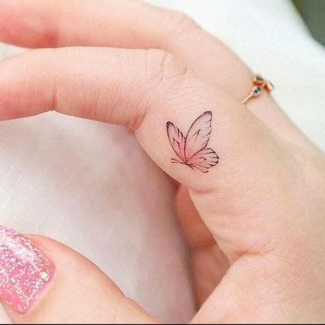 87 Tattoo, Anklet Tattoos For Women, Tiny Butterfly Tattoo, Watercolor Tattoo Ideas, Butterfly Hand Tattoo, Basic Tattoos, Tiny Wrist Tattoos, Anklet Tattoos, Feather Tattoo Design