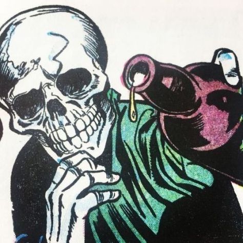 Holy Diver, Lovely Bones, Horror Comic, Color Paints, Arte Punk, Tattoo Desings, Pop Art Comic, Skeleton Art, Image Bank