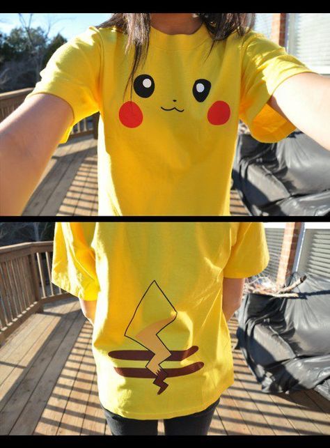 ahhhhhh -- I would have to make sure I get a size too large for my physique :]] Otaku Fashion, Pokemon Themed Party, Pikachu Shirt, Fitness Shirts, Pokemon Shirts, Pokemon Clothes, Pokemon T, Pokemon Birthday Party, Pokemon Party