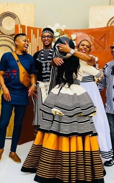 Umbaco Xhosa Dresses, Umbaco Xhosa, Xhosa Outfits, Xhosa Dresses, Xhosa Bride, Seshweshwe Dresses, Xhosa Traditional Dresses, Xhosa Culture, Xhosa Traditional Attire