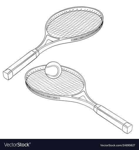 Tennis Racket Drawing, Tennis Sketch, Tennis Rackets, Sun Tattoo, Art Line, Art Idea, Drawing Art, Tennis Racket, Transparent Png