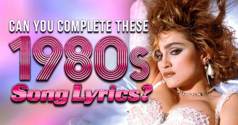 You get a few lines of lyrics – can you complete the verse? Take the quiz and see if you can still remember these '80s hits! 80s Quotes Song Lyrics, Music Quizzes, 80s Quotes, 80s Hits, 90s Songs, Dionne Warwick, Childhood Memories 70s, Bette Midler, Lionel Richie