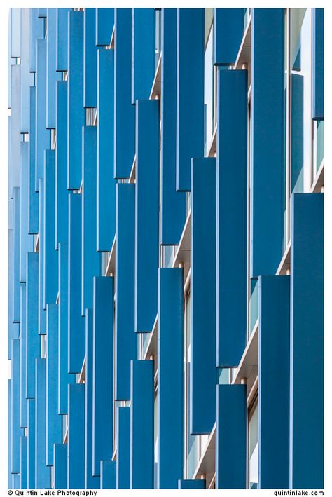 The Blue Fin Building by Allies and Morrison, London Blue Architecture, Dark Blue Architecture, Light Blue Architecture, Blue Colour Things, Blue Facade Architecture, Mid Rise Building Facade, Library Architecture, Architects Office, Facade Architecture Design