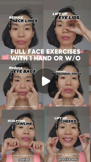 Anti Aging Facial Exercises, Full Face Exercises, Face Fitness Before After, Face Yoga For Forehead Lines, Face Yoga For Cheekbones, Parmita Katkar Face Yoga, Face Gym Facial Exercises, Face Yoga Exercises Video, How To Get A Snatched Face