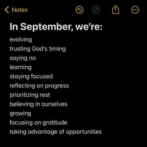 let’s kill it this month🍂 • • • • • #september #september2024 #newmonth #goals #monthlygoals #septembergoals #goalsetting #goalachieving #gymmotivation #motivation #gymshark Trust God's Timing, September Goals, Gods Timing, September 21, Stay Focused, Trust God, Gratitude