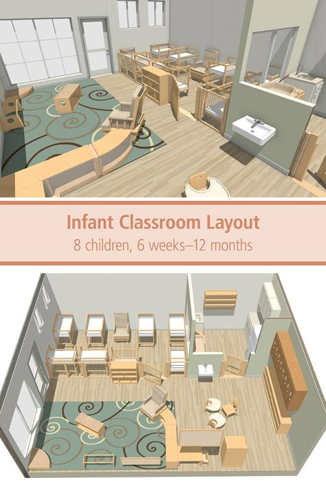 Infant Classroom floor plan Infant Classroom Layout, Classroom Floor Plan, Infant Classroom, Group Of 8, Classroom Layout, Price List, Floor Plan, Layout, Furniture