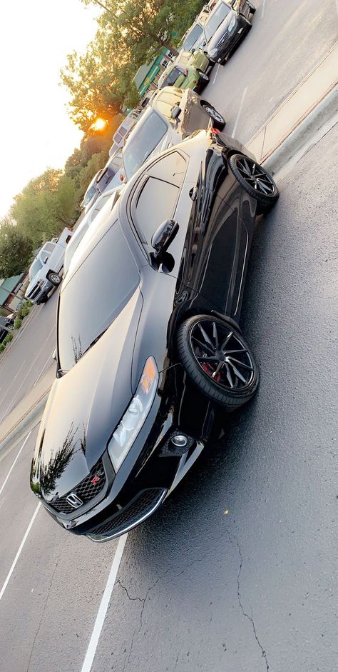 All Black Honda Accord, Honda Car Aesthetic, Honda Accord Coupe Modified, Blacked Out Honda Accord, 2013 Honda Accord Sedan, Black Honda Accord, Honda Accord Accessories, Honda Civic 2015, Black Honda Civic