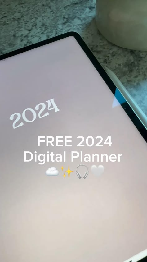 FREE 2024 Digital Planner & 500+ FREE Digital Stickers! See video link in bio for the full planner walkthrough and links to the free digital planner and free digital stickers! Perfect if you’re looking for a #goodnotesplanner #ipadplanner #ipadplanning #ipadnotes #digitalplanner #goodnotesdigitalnotebook #digitalstickers #freeplanner2024 #planner2024 #aestheticnotes Free Digital Journal Goodnotes, Notion Student Template, Notion Daily Planner, Notion Dashboard Template, Planer 2024, Goodnotes Aesthetic, Weekly Planner Aesthetic, Planner Free Download, Habit Tracker Notion