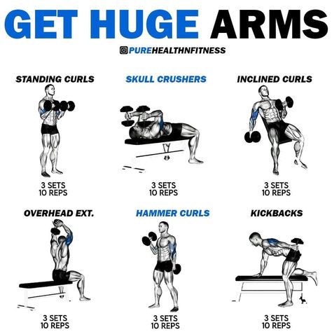 Men Arm Workout Gym, Insane Arm Workout, Men’s Bicep Workout, Bigger Arms Workout Men Dumbells, Huge Arms Workout, Full Arm Workout Men, Arms Workout Dumbell, Dumbell Arm Workout For Men, Best Arm Workouts For Men