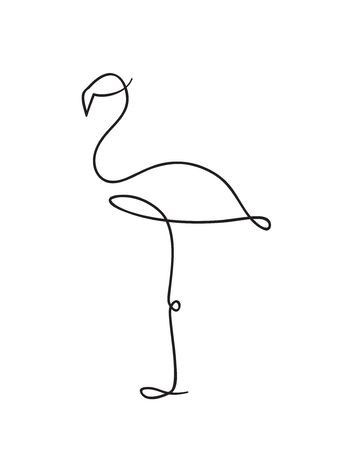 One Line Bird Drawing, One Line Drawing Bird, One Line Art Animals, Line Art Drawings Animals, One Line Doodles, Line Art Animals, Line Art Bird, Bird Line Art, One Line Animals