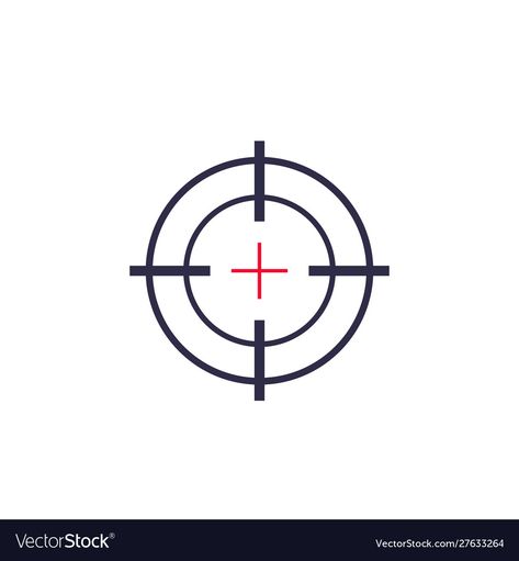 Target Tattoo Design, Aim Tattoo, Crosshair Tattoo, Target Tattoo, Crosshair Icon, Target Symbol, Atheist Symbol, Target Icon, Target Logo