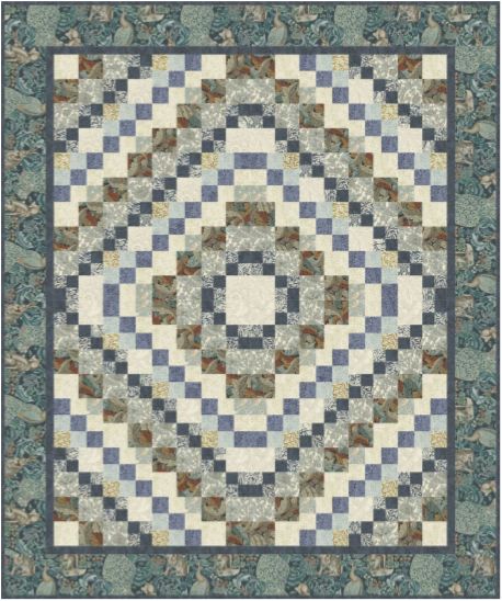 Free King Size Quilt Patterns, William Morris Quilt Patterns, William Morris Quilts, Free Queen Size Quilt Patterns, Queen Size Quilt Pattern Free, King Size Quilt Patterns Free, King Size Quilt Patterns, Hampton Court Quilt Pattern Free, Free Medallion Quilt Patterns