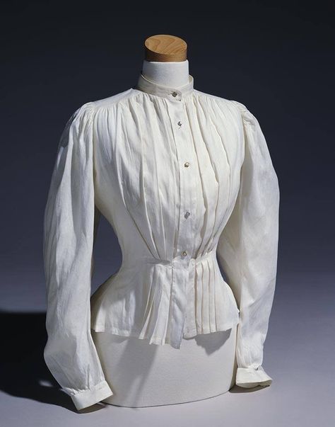 Historical Blouse, 1890s Shirt Waist, Victorian Shirt Pattern, 1890s Blouse, 1910s Blouse, Edwardian Shirt Waist, Victorian Blouse Pattern, Edwardian Blouse Pattern, Edwardian Shirt