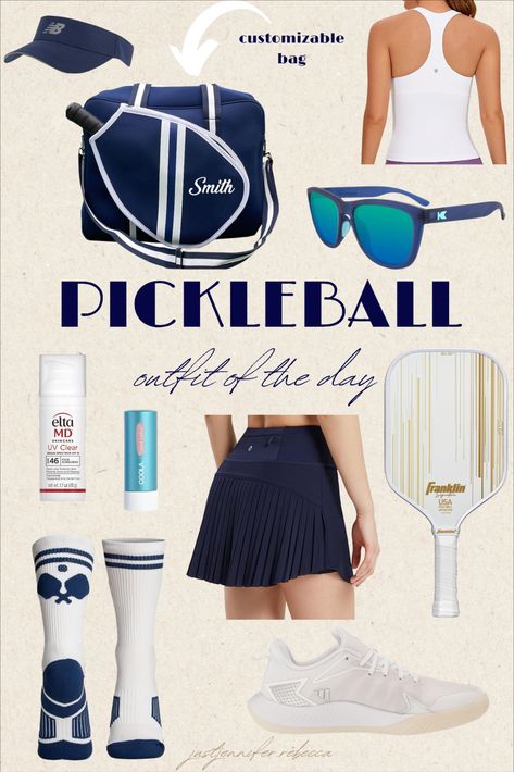 Pickle Ball Outfit Women, Pickle Ball Outfit, Pickleball Fashion, Paddle Court, Pickleball Outfits For Women, Court Outfits, Workout Outfit Ideas, Fitness Fits, Court Outfit