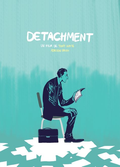 Detachment Detachment Film, Detachment 2011, Detachment Movie, Beautiful Movies, Adrien Brody, Film Posters Art, Movies List, Poster Boys, Teacher Inspiration