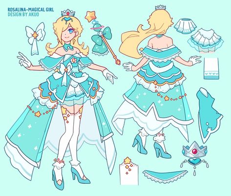 Rosalina Aesthetic, Rosalina Cosplay, Princess Rosalina, Crown Fashion, Magical People, Mario Funny, Magical Girl Outfit, Oc Character, Super Mario Art