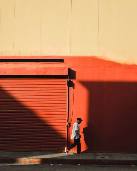 Morning Portrait Photography, Mobile Street Photography, Red Street Photography, Analog Street Photography, Colour Street Photography, Golden Hour Street Photography, La Street Photography, 50mm Street Photography, Abstract Street Photography