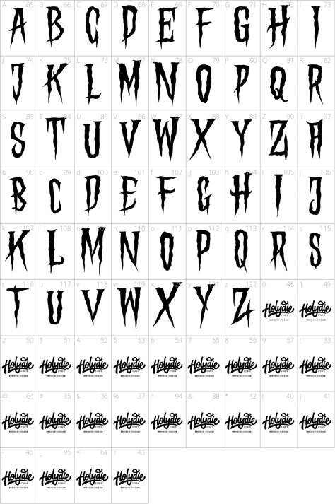 Scary Handwriting, Scary Calligraphy, Scary Font Tattoo, Emo Font, Scary Lettering, Scary Fonts Alphabet, Vampire Font Alphabet, Dark Fonts, Creepy Writing Font