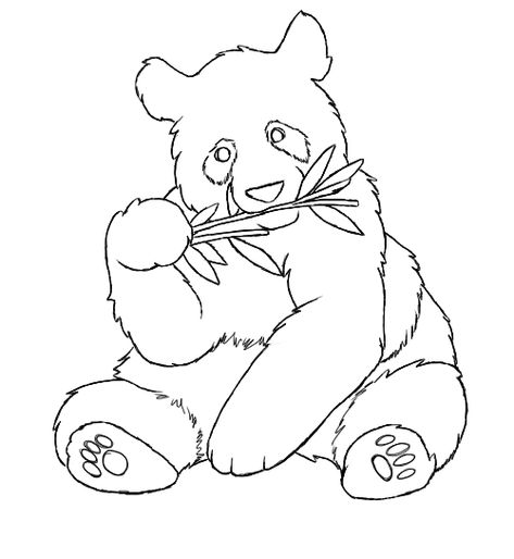 Panda Coloring Pages - Best Coloring Pages For Kids San Francisco Tattoo, Pokemon Coloring Sheets, Candy Coloring Pages, Panda Coloring Pages, Baby Coloring Pages, Panda Drawing, Kid Coloring Page, Tree Coloring Page, Bear Coloring Pages