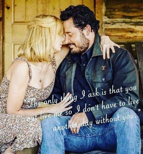 Beth And Rip, Yellowstone Quotes, Tv Series Quotes, Yellowstone Series, It Quotes, Cole Hauser, Country Love, My Funny Valentine, Kevin Costner