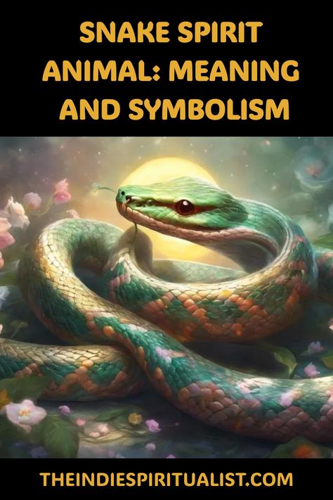 Mystify your path with the snake spirit animal, uncovering secrets of transformation and wisdom that await your discovery. Spirit Animal Snake, Butterfly Spirit Animal, Snake Symbolism, Snake Spirit Animal, Spirit Animal Meaning, Totem Animals, Animal Meanings, Snake Shedding, Spiritual Animal