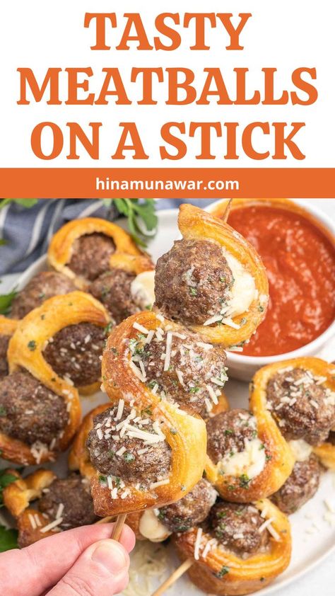 Tasty Meatballs Meatball Sandwiches Crockpot, Spaghetti And Meatballs On A Stick, Meatball Breadstick Skewers, Meatball Sub On A Stick, Meatballs On A Stick Skewers, Turkey Meatball Appetizer Recipes, Tailgate Meatballs, Meatball Crockpot, Meatballs On A Stick