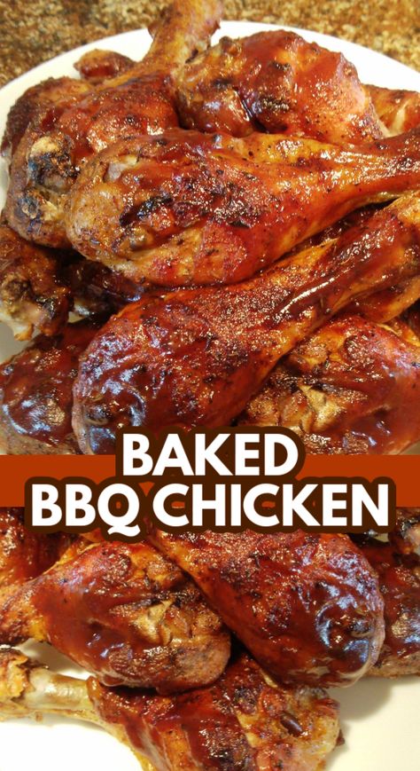 Oven Bbq Chicken Legs, Chicken Leg Recipes Oven, Baked Barbeque Chicken, Chicken Legs In The Oven, Barbeque Chicken Recipes, Baked Bbq Chicken Legs, Chicken Legs In Oven, Baked Bbq Chicken Recipes, Chicken Quarter Recipes