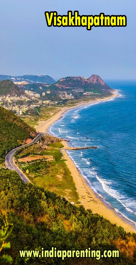 Visakhapatnam is a land of golden beaches, ancient caves and beautiful valleys. Also known as Vizag Visakhapatnam Beach, Visakhapatnam City, Vizag Beach, Udit Narayan, Rail Road, Visakhapatnam, Picnic Spot, Golden Beach, Beach Road