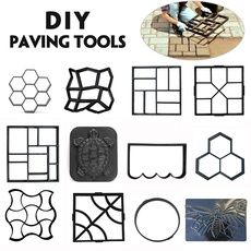 8 Styles Newest DIY Driveway Paving Concrete Stepping Garden Road Mold Pavement Mold Patio Stone Path Walk Maker Home Garden Decor | Wish Midwest Landscape, Stepping Stone Pavers, Concrete Pavement, Concrete Molds Diy, Paver Molds, Walk Maker, Diy Driveway, Patio Stone, Pavement Design