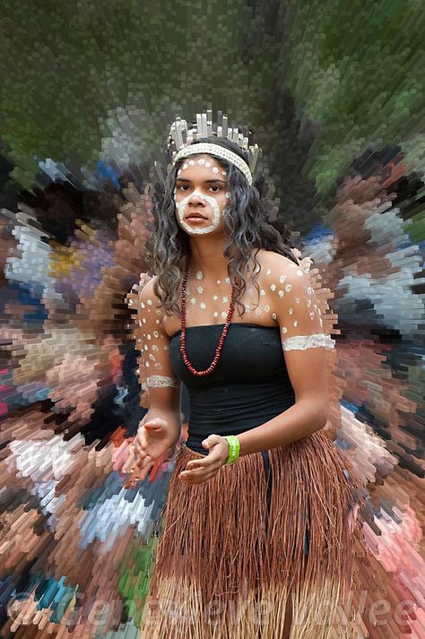 Torres Strait Islander Art, Aboriginal Aesthetic, Aboriginal Clothing, Polynesian Beauty, Indigenous Australia, Aboriginal Australia, Aboriginal History, World Thinking Day, 7 Continents