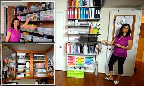 Is this the most organized house EVER? Organized House, Tidy House, Getting Organized At Home, Office Supply Organization, Space Room, Home Management, Drawer Dividers, Office Workspace, Stationery Organization