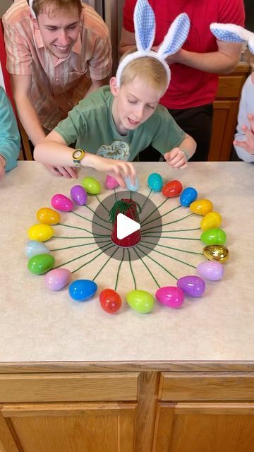 Cardboard Games Diy, Easter Games For Adults, Diy Games For Kids, Games For Kids Indoor, Kids Activities Indoor, Benson Bros, Outdoor Easter Party, Easter Party Activities, String Art Ideas