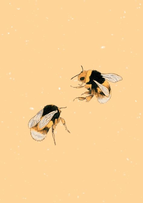 Bee Bees Aesthetic Wallpaper, Bee Art Aesthetic, Honeycore Wallpaper, Aesthetic Honey Pictures, Bee Core Aesthetic, Bee Astethic Wallpaper, Bees Astethic, Honey Art Aesthetic, Cute Bee Aesthetic