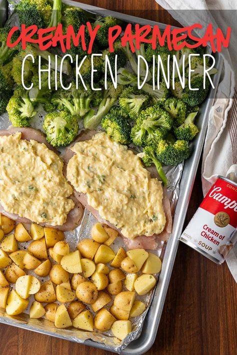 Creamy Sheet Pan Chicken, Easy One Pan Chicken Recipes, Baked Chicken Sheet Pan Recipes, Chicken And Potatoes Sheet Pan Dinner, Chicken Breast Sheet Pan Recipes, Easy Sheet Pan Dinners Chicken, Sheet Pan Chicken Tenders, Chicken Breast Sheet Pan Dinner, Sheet Pan Chicken Breast Recipes