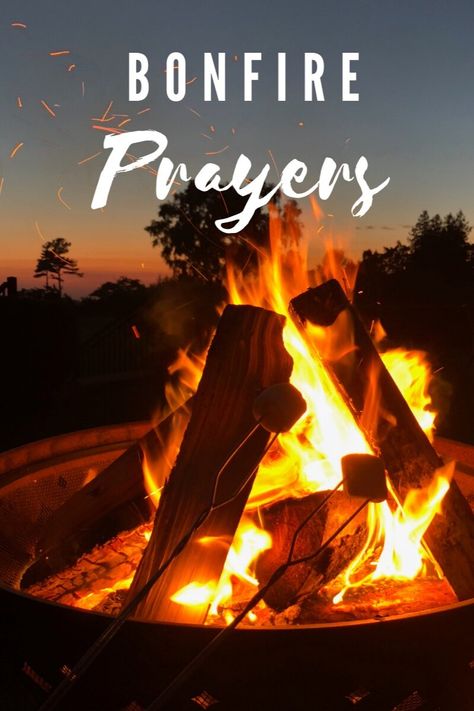 How the simple act of praying around a bonfire this fall can deepen your faith. Nighttime prayer ideas for Christian families, friends, and church groups. Youth Group Fall Party Ideas, Backyard Bonfire Party Aesthetic, Fall Youth Group Activities, Church Events Ideas, Church Camp Ideas, Fall Bonfire Party Ideas, Fall Festival Ideas For Church, Church Event Ideas, Youth Group Crafts